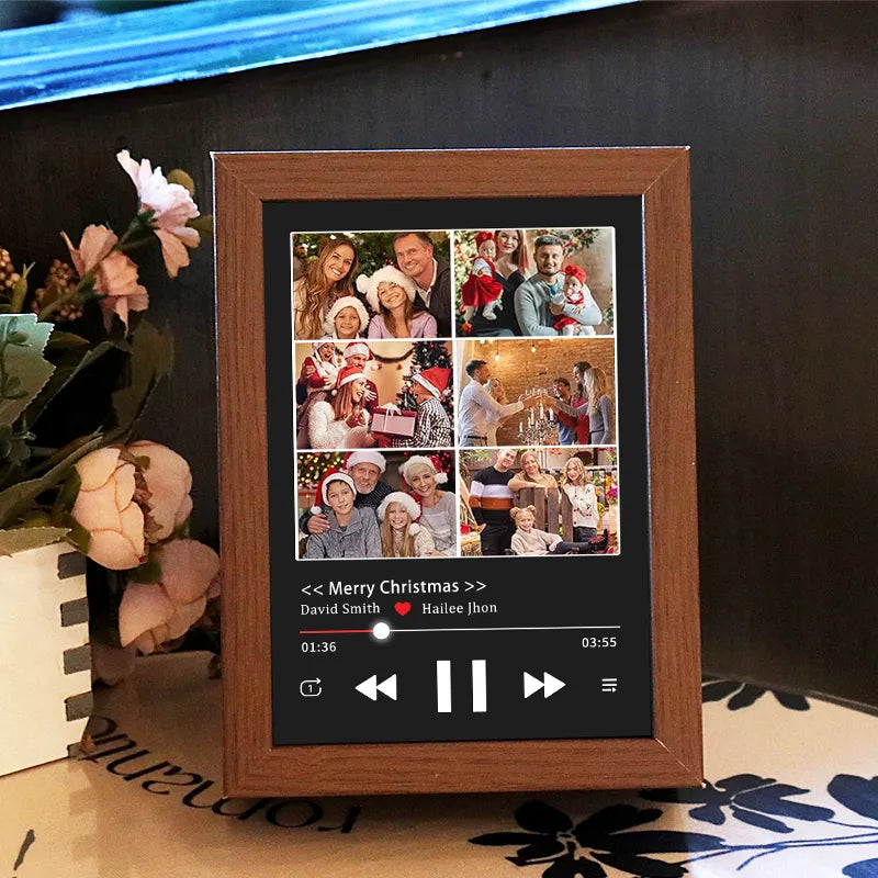 Photo Frame with Music Custom Whole Song Frame Personalized Music Player (Can Play Whole Song)
