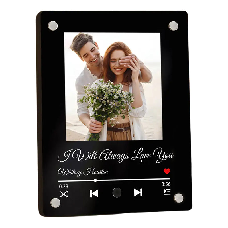Customized Acrylic Musical Photo Frame