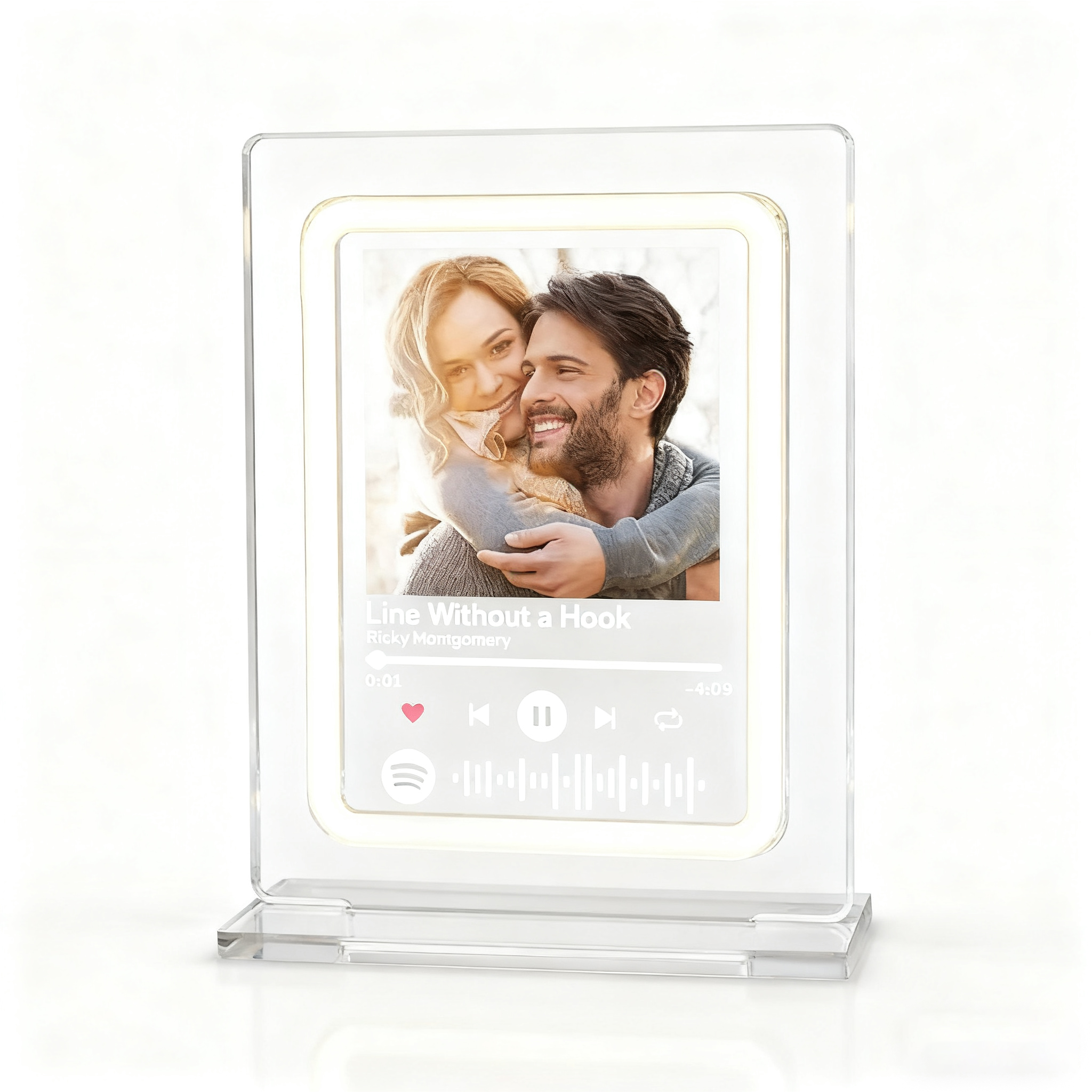 Custom Personalized Musical Nightlight Photo Frame