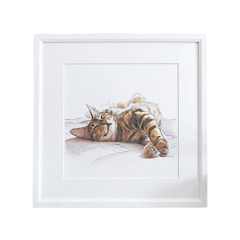 Watercolor Pet Portrait Frame