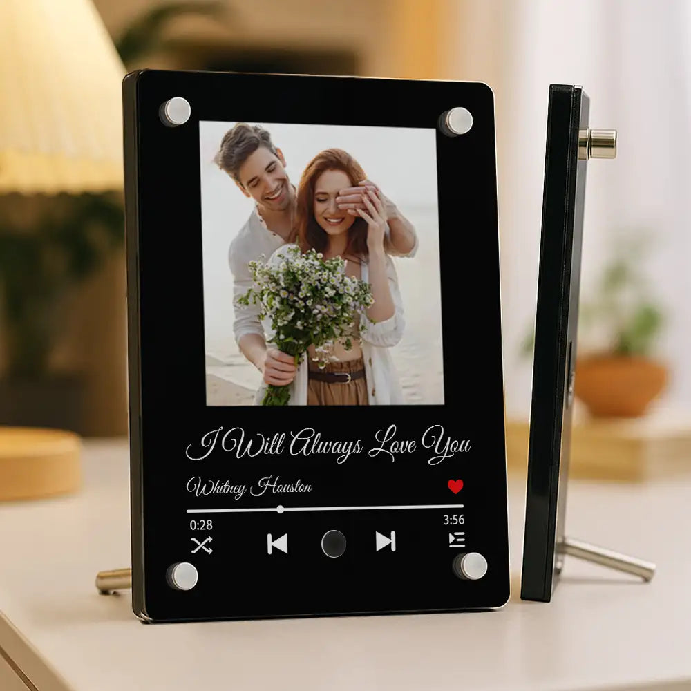 Customized Acrylic Musical Photo Frame
