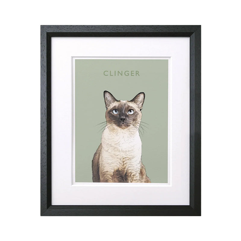 Watercolor Pet Painting Photo