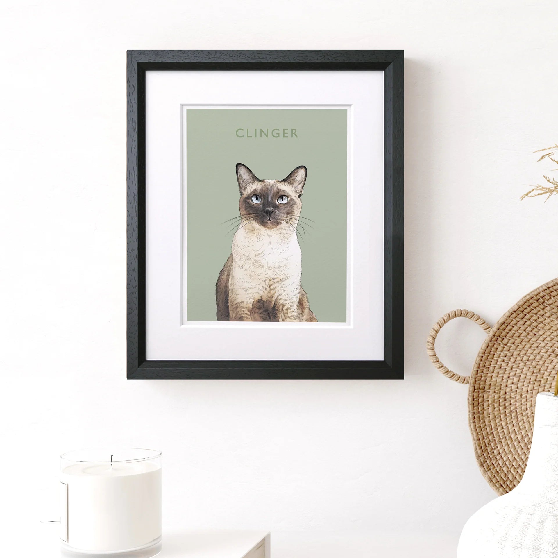 Watercolor Pet Painting Photo