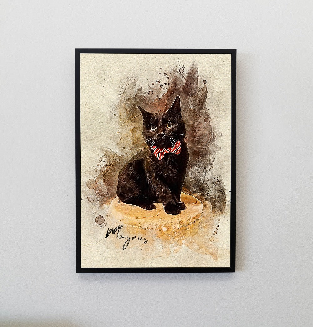 Personalized Cat Photo Frame