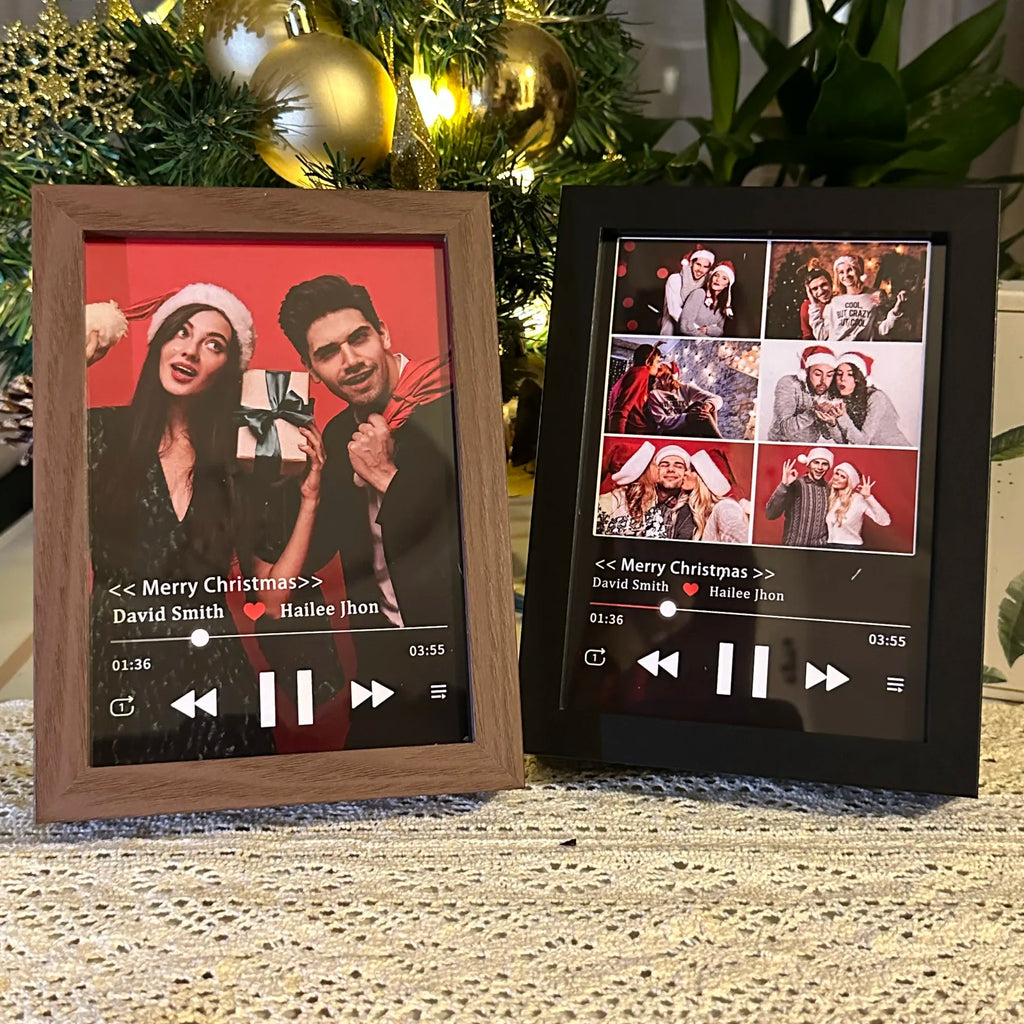 Photo Frame with Music Custom Whole Song Frame Personalized Music Player (Can Play Whole Song)