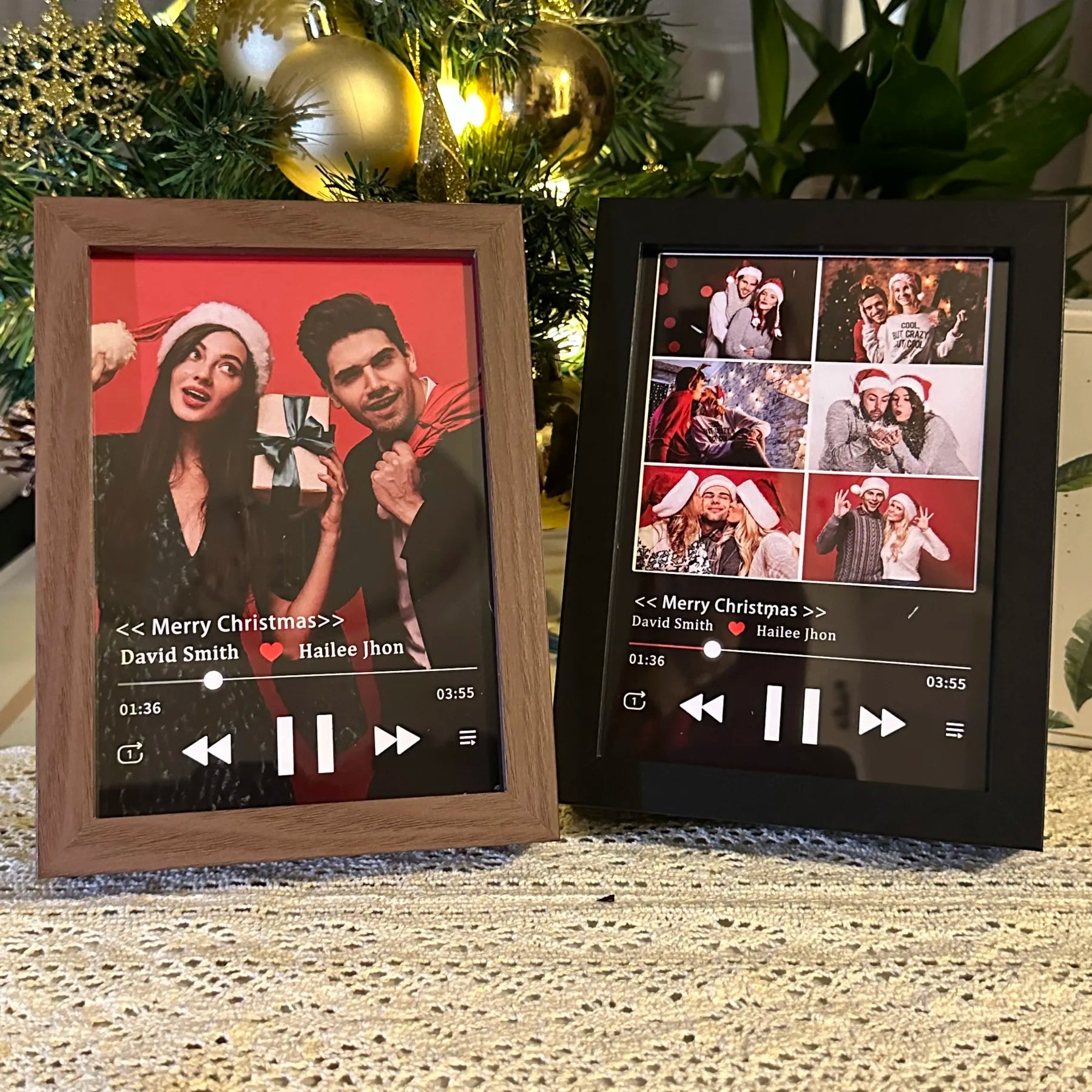 Photo Frame with Music Custom Whole Song Frame Personalized Music Player (Can Play Whole Song)