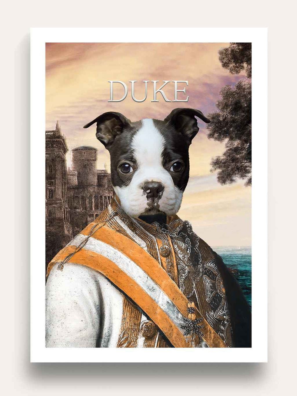Customized Vintage Pet Photo