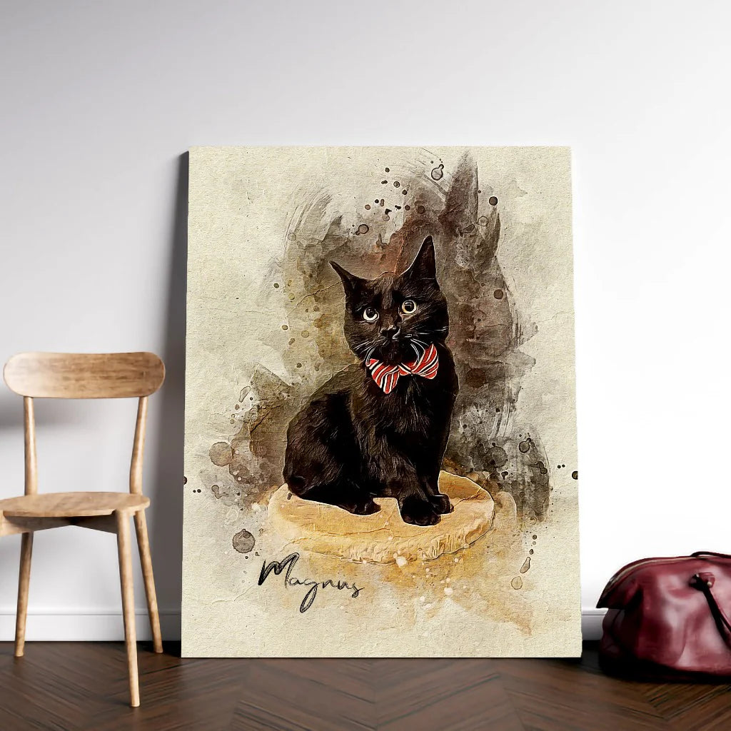 Personalized Cat Photo Frame