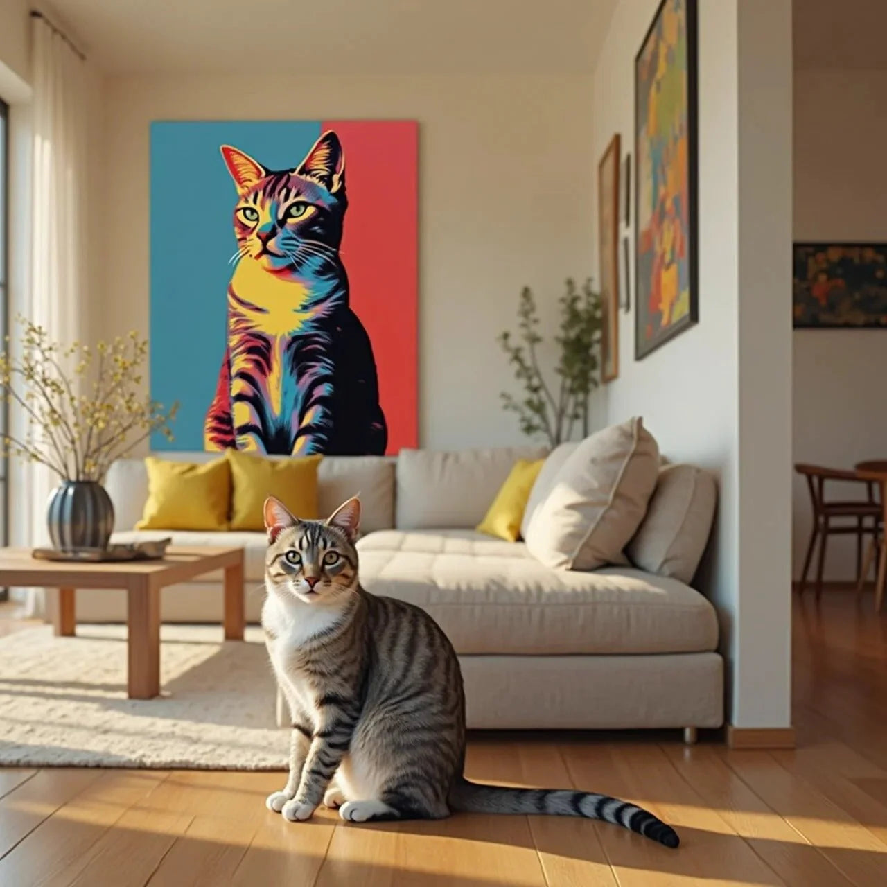 Pets turned into artistic masterpieces