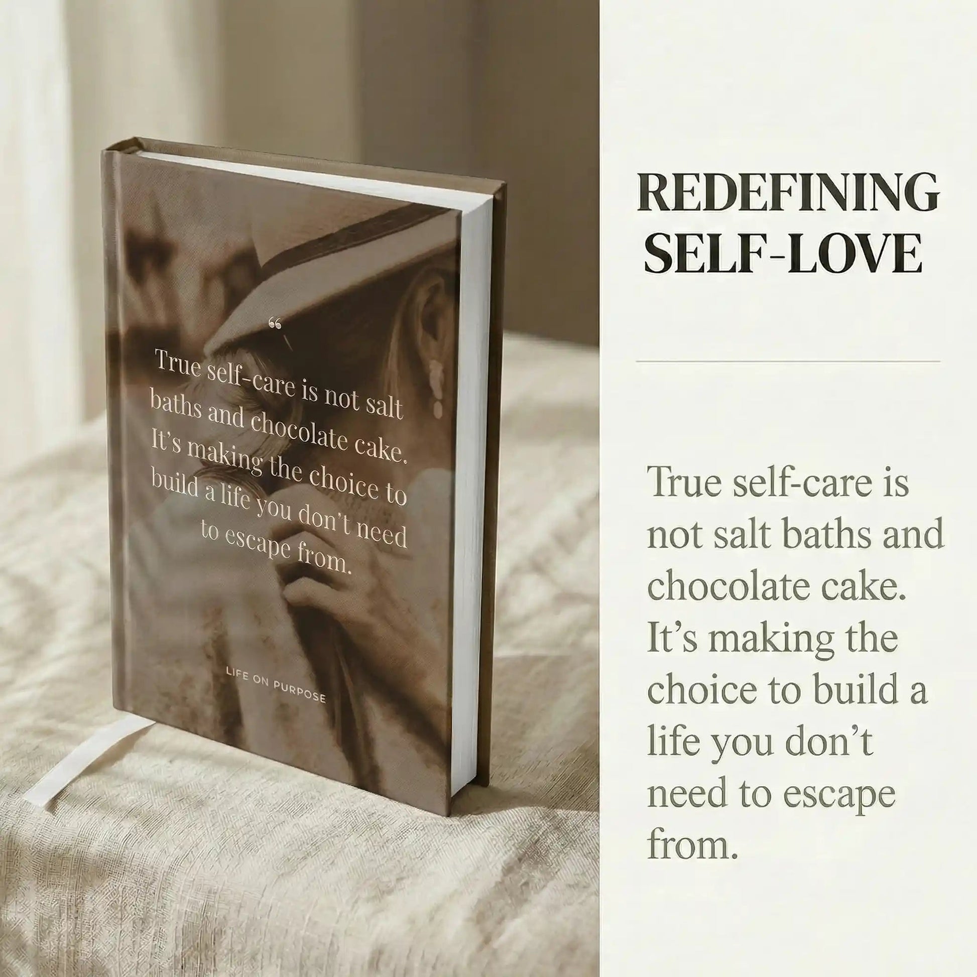 My Daily Self - Care Journal: Life on Purpose - Frameza Art