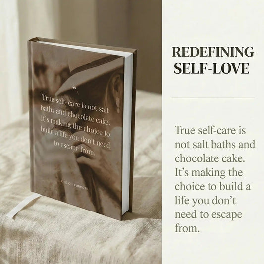 My Daily Self - Care Journal: Life on Purpose - Frameza Art