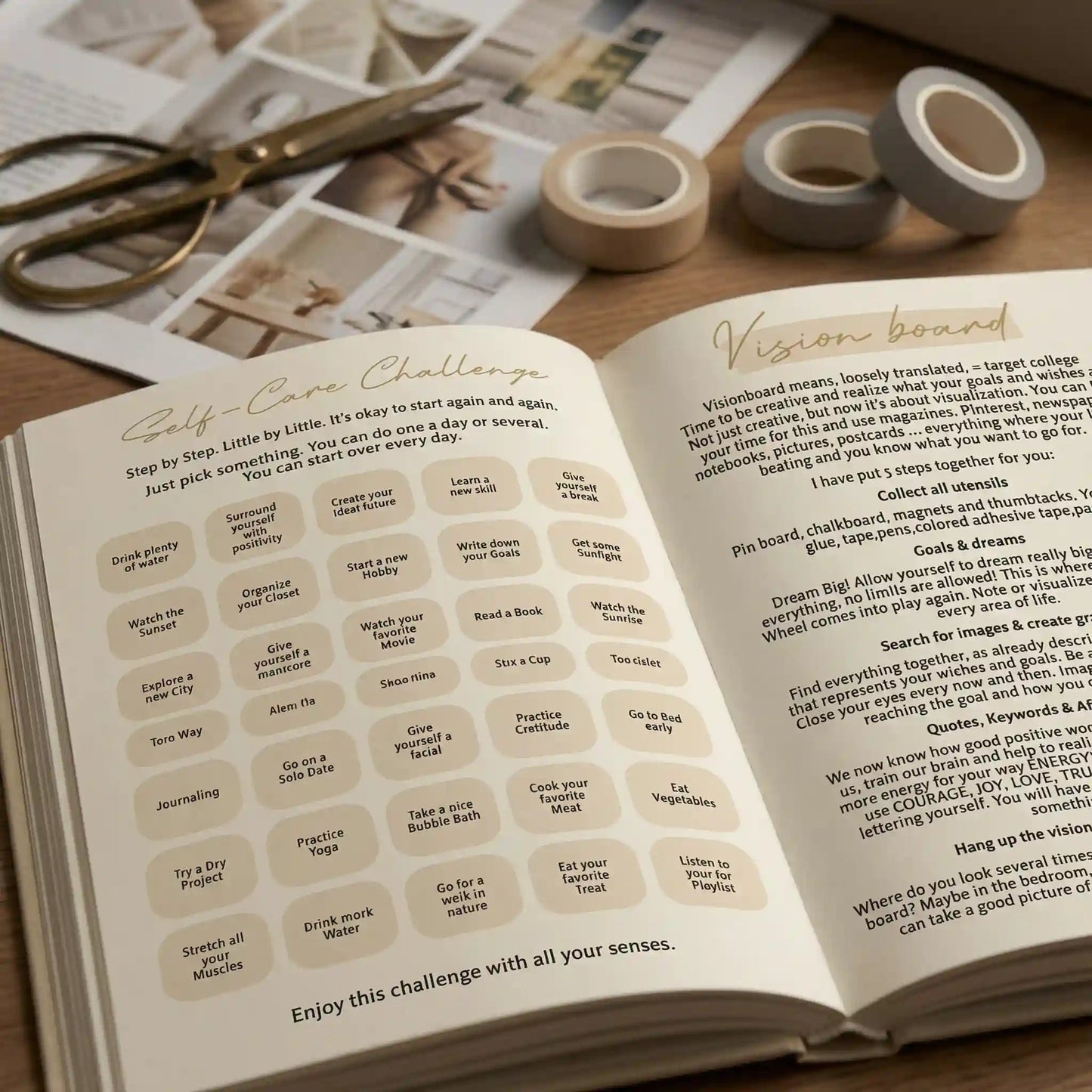 My Daily Self - Care Journal: Life on Purpose - Frameza Art