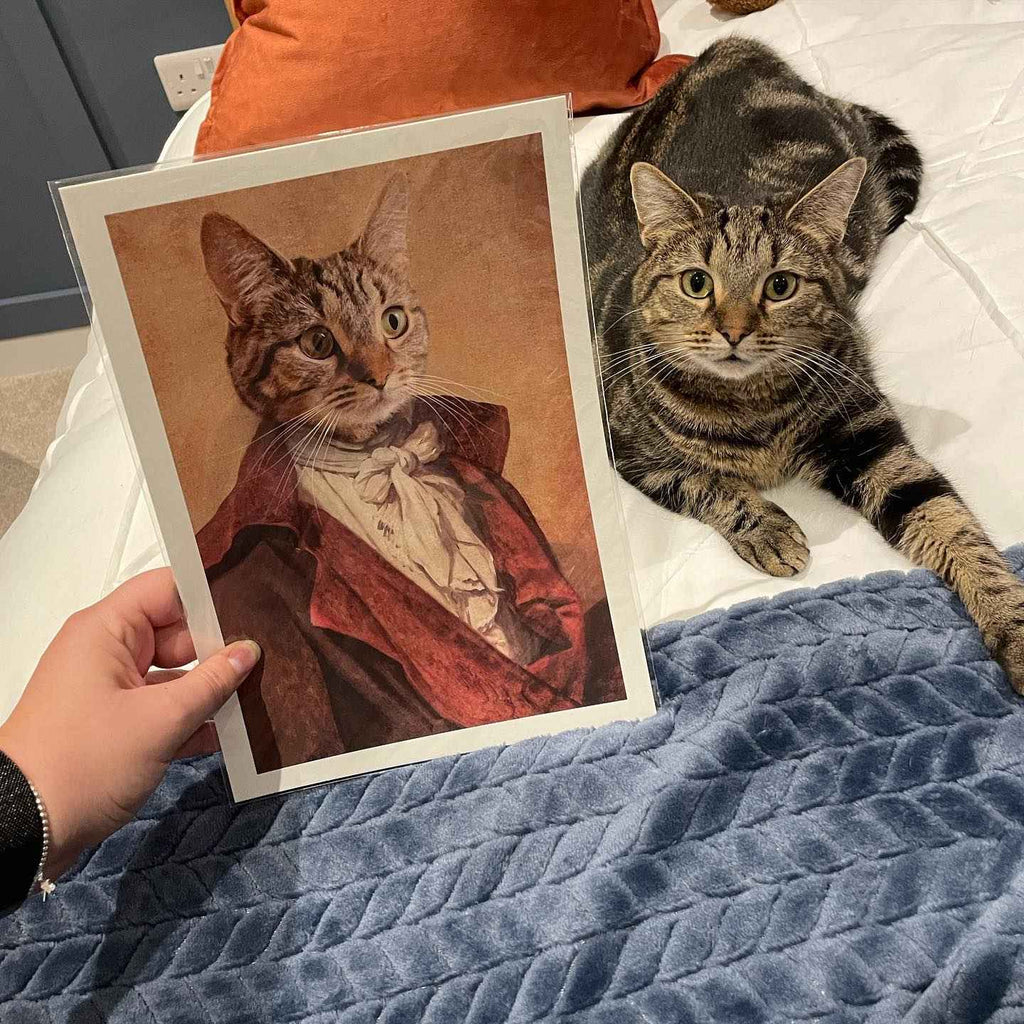 Customized Vintage Pet Photo