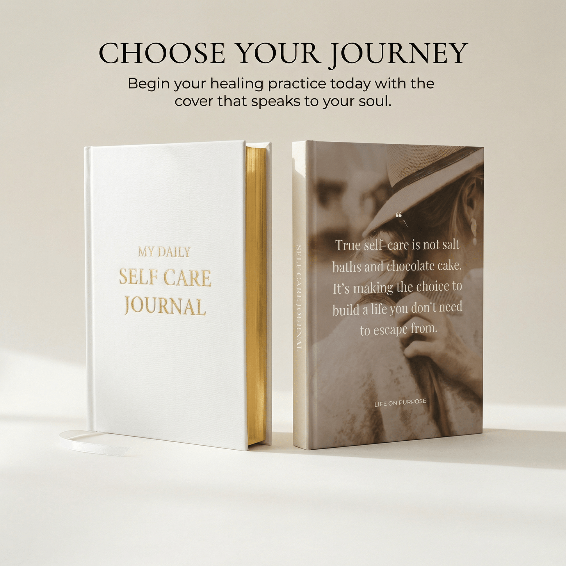 The Daily Self - Care Journal — Built for the Life You Actually Want - Frameza Art